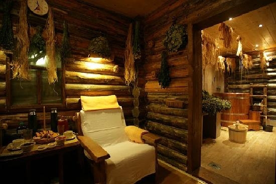дизайн комнаты отдыха в русском стиле